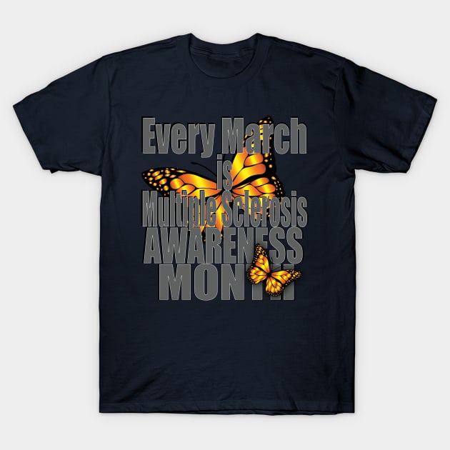 Multiple Sclerosis Awareness T-Shirt by TeeText